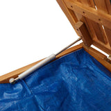 Outdoor Cushion Box 150x50x60.5 cm Solid Wood Acacia - Extra Image