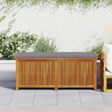 Outdoor Cushion Box 150x50x60.5 cm Solid Wood Acacia