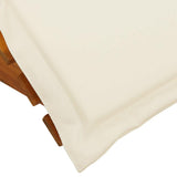 Sun Lounger 2 pcs Solid Acacia Wood Brown