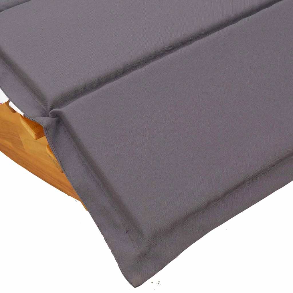 Sun Lounger 2 pcs Solid Acacia Wood Brown