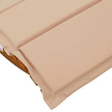 Sun Lounger 2 pcs Solid Acacia Wood Brown