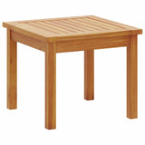 Garden Sofa Set 6 pcs Brown 45 x 45 x 38cm Solid Acacia wood - 45-Degree Angle