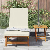 Sun Lounger Reclining 1-person 2 pcs Brown Solid Acacia Wood