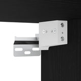 TV Cabinet Set 3 pcs Black Oak Engineered Wood - Extra Image