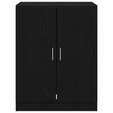 Washing Machine Cabinet 2 pcs Black oak 70.5 x 71.5 x 181.5 cm - Extra Image