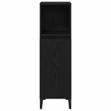Bathroom Furniture Set with Storage 3 pcs Black Engineered wood - Extra Image