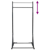 Pull-Up Bar Station Manual Black 100.5 x 102 x 234.5 cm - Rear View