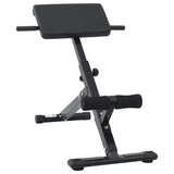 Hyperextension Bench Manual Black 100.5 x 70 x 78 cm