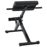 Hyperextension Bench Manual Black 100.5 x 70 x 78 cm - Side View