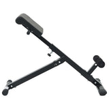 Hyperextension Bench Manual Black 100.5 x 70 x 78 cm