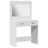 Dressing Table White 78.5 x 41 x 135 cm Engineered wood - Front View