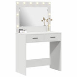 Dressing Table White 78.5 x 41 x 135 cm Engineered wood - Side View