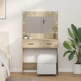 Dressing Table Sonoma oak 78.5 x 41 x 135 cm Engineered wood