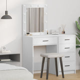 Dressing Table White 50 x 41 x 135 cm Engineered wood
