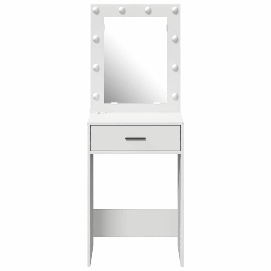 Dressing Table White 50 x 41 x 135 cm Engineered Wood