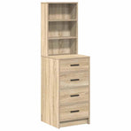 Highboard Sonoma oak 40 x 41 x 135 cm Engineered Wood