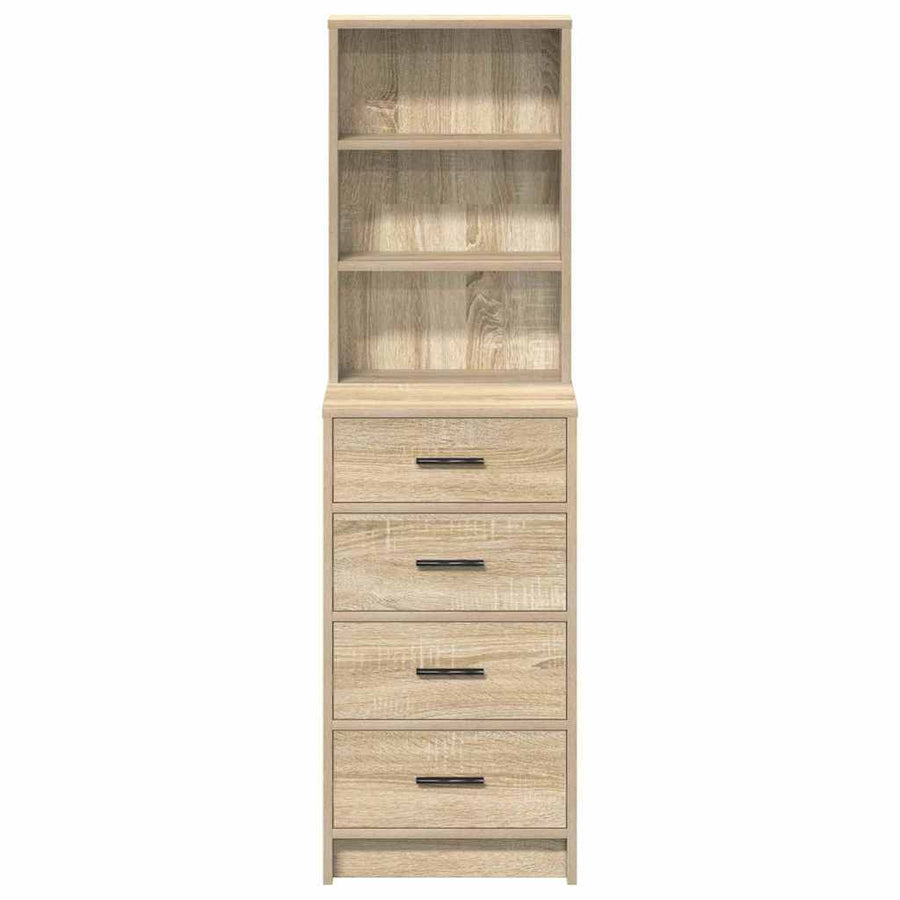 Highboard Sonoma oak 40 x 41 x 135 cm Engineered Wood