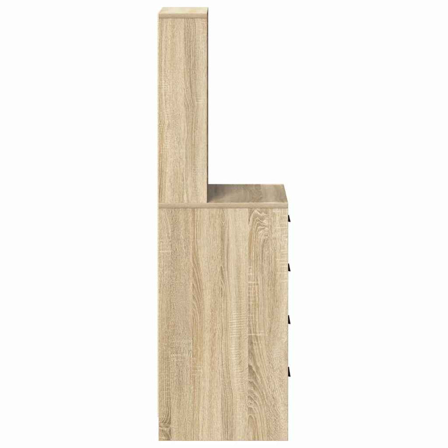 Highboard Sonoma oak 40 x 41 x 135 cm Engineered Wood