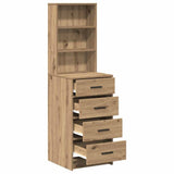 Highboard Artisan oak 40 x 41 x 135 cm Engineered wood - 45-Degree Angle
