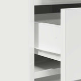 Sideboard White 40 x 41 x 75 cm Engineered Wood - Extra Image
