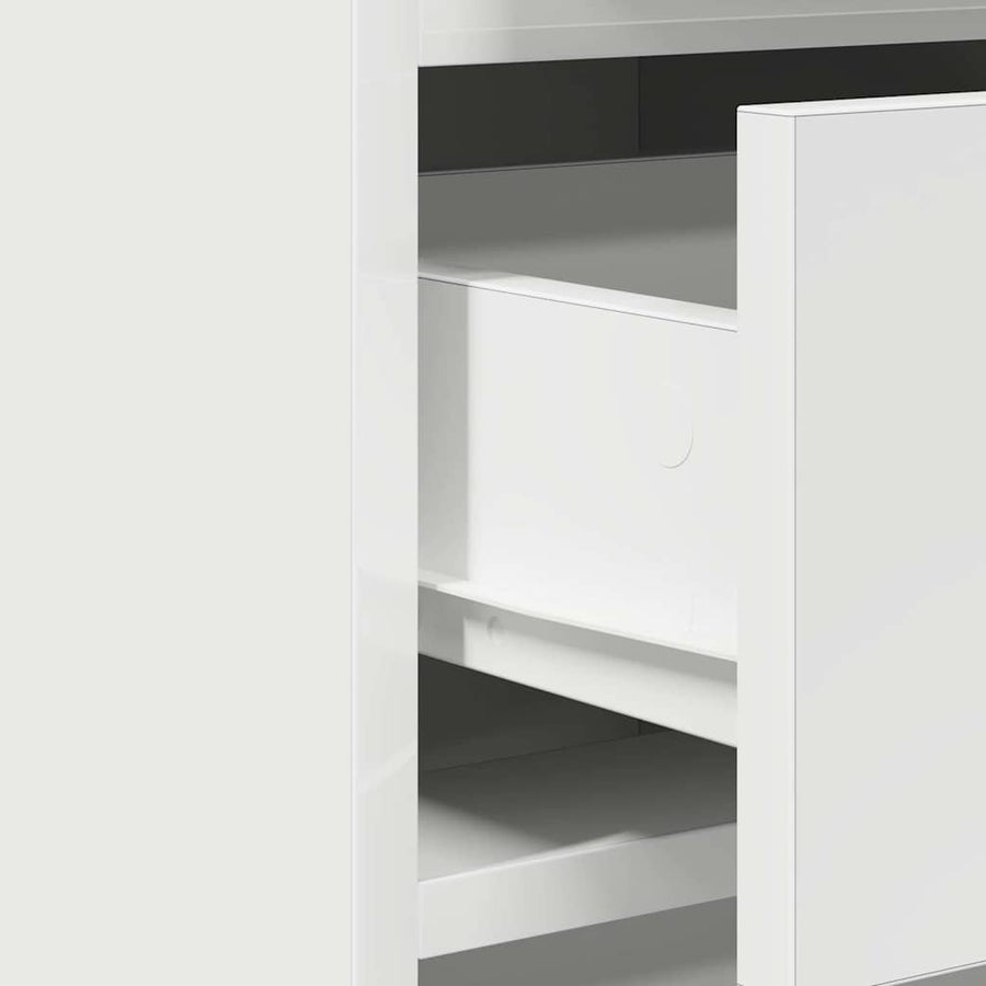 Sideboard White 40 x 41 x 75 cm Engineered Wood