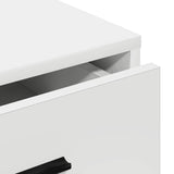 Sideboard White 40 x 41 x 75 cm Engineered Wood