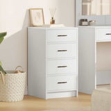 Sideboard White 40 x 41 x 75 cm Engineered Wood