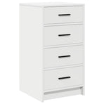 Sideboard White 40 x 41 x 75 cm Engineered Wood