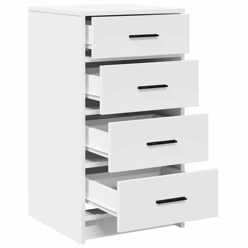 Sideboard White 40 x 41 x 75 cm Engineered Wood