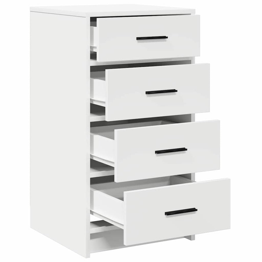 Sideboard White 40 x 41 x 75 cm Engineered Wood
