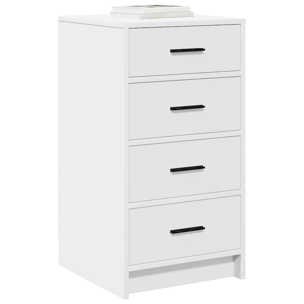 Sideboard White 40 x 41 x 75 cm Engineered Wood