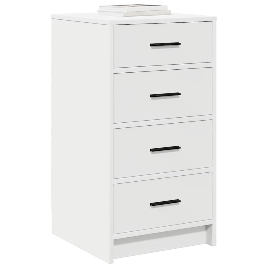 Sideboard White 40 x 41 x 75 cm Engineered Wood