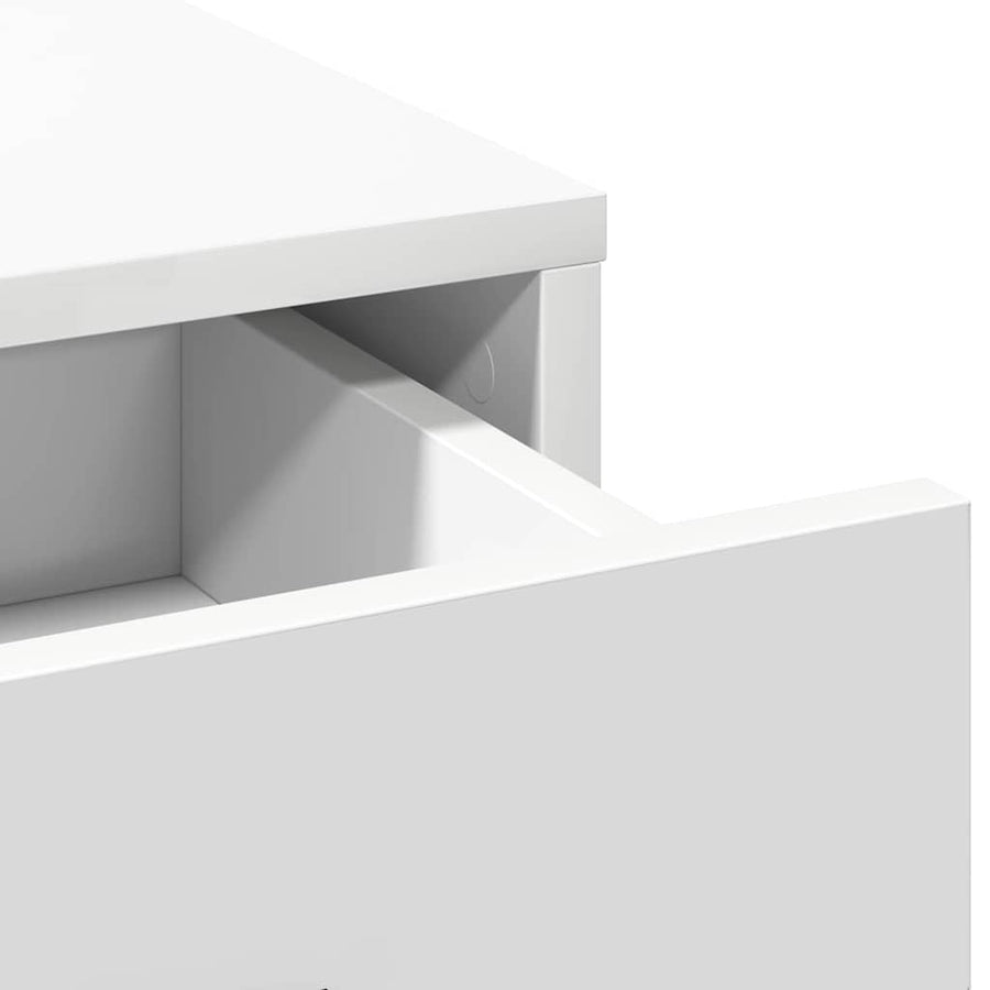 Sideboard White 40 x 40.5 x 75 cm Engineered Wood