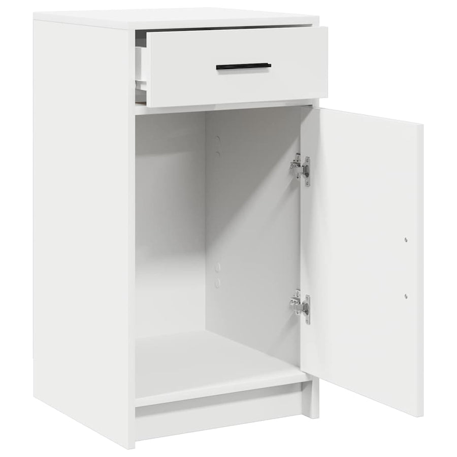 Sideboard White 40 x 40.5 x 75 cm Engineered Wood