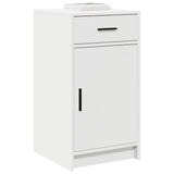 Sideboard with Drawer White 40 x 40.5 x 75 cm Engineered wood - Side View