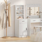 Highboard White 41 x 40 x 135 cm Engineered Wood