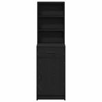 Highboard Black Oak 41 x 40 x 135 cm Engineered Wood