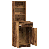 Highboard Old Wood 40 x 40,5 x 135 cm Engineered Wood - 45-Degree Angle