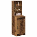 Highboard Old Wood 40 x 40,5 x 135 cm Engineered Wood - Side View