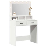 Dressing Table White 79 x 41 x 135 cm Engineered Wood