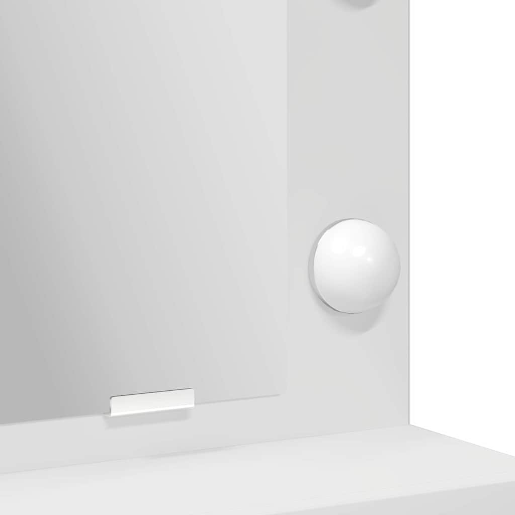 Dressing Table White 50 x 41 x 135 cm Engineered wood