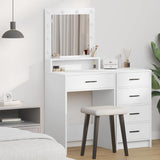 Dressing Table White 50 x 41 x 135 cm Engineered wood