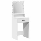 Dressing Table White 50 x 41 x 135 cm Engineered Wood
