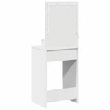 Dressing Table White 50 x 41 x 135 cm Engineered Wood