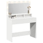 Dressing Table White 100 x 41 x 135 cm Engineered Wood
