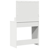 Dressing Table White 79 x 41 x 135 cm Engineered wood - Rear View