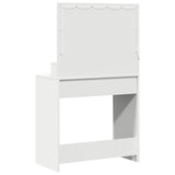 Dressing Table White 78,5 x 41 x 135 cm Engineered Wood - Rear View