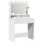 Dressing Table White 78,5 x 41 x 135 cm Engineered Wood