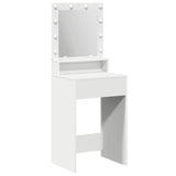 Dressing Table White 50 x 41 x 135 cm Engineered wood - Front View
