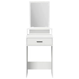 Dressing Table White 50 x 41 x 140 cm Engineered Wood